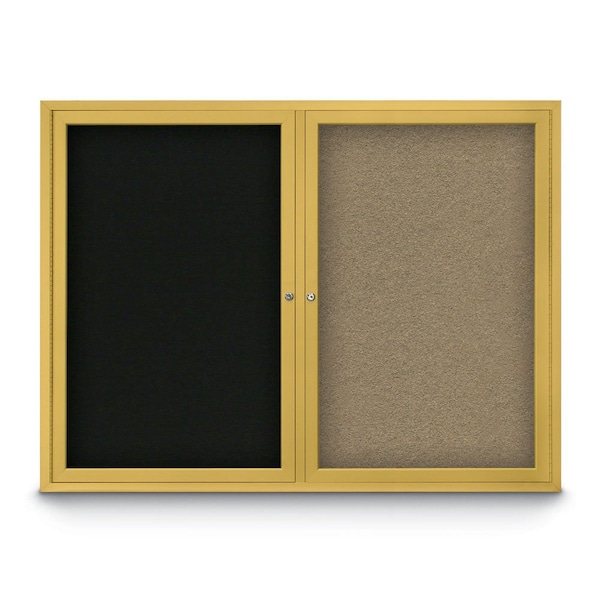 Corkboard, 18"x24", Cloud/Black